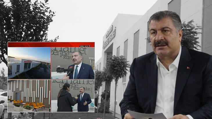 Defne Hastanesi açılıyor! Bakan Koca: Bütün birimlerde muayene olunabilir