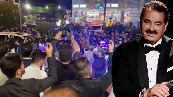 Irak'ta İbrahim Tatlıses izdihamı! Polis müdahale etti