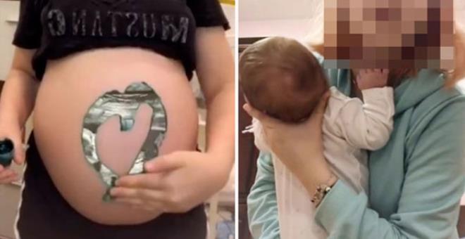 10 yaşındaki çocuktan bebek yapan 13 yaşındaki kız sosyal medyaya damga vurdu