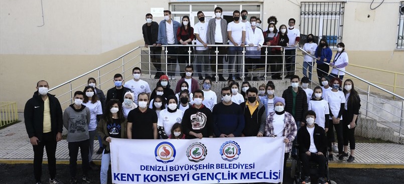Denizli Büyükşehir Belediyesi Kent Konseyi Gençlik Meclisi'nden alkışlanacak proje