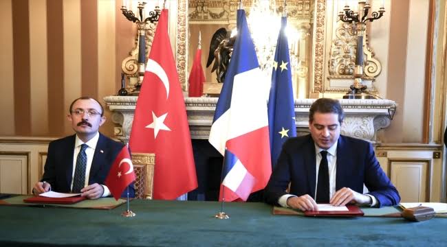 Türkiye ile Fransa arasında JETCO Protokolüne imza atıldı