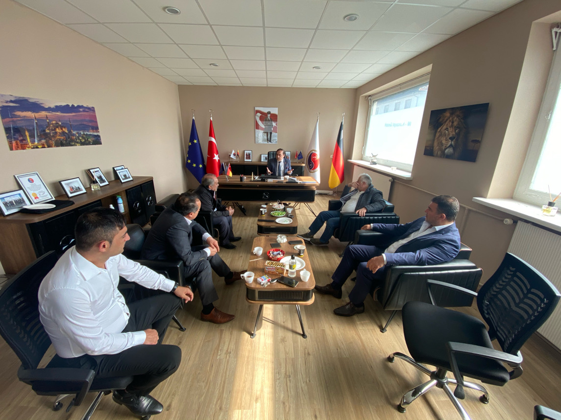 ATİK Almanya Mannheim, ATİK Almanya Hessen Yönetimi ATİK Genel Başkanı Aziz Şahin’in katılımıyla işbirliği toplantısı  yaptı