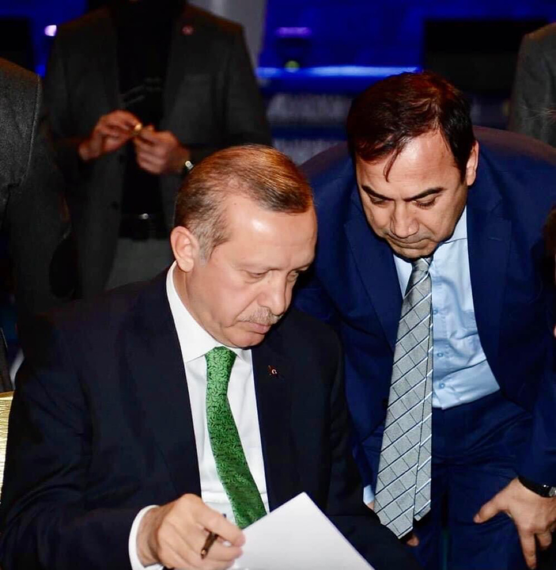 Türkiye Cumhuriyeti Cumhurbaşkanı Recep Tayyip Erdoğan ile ATİK Genel Başkanı Aziz Şahin görüşmelerde bulundu 