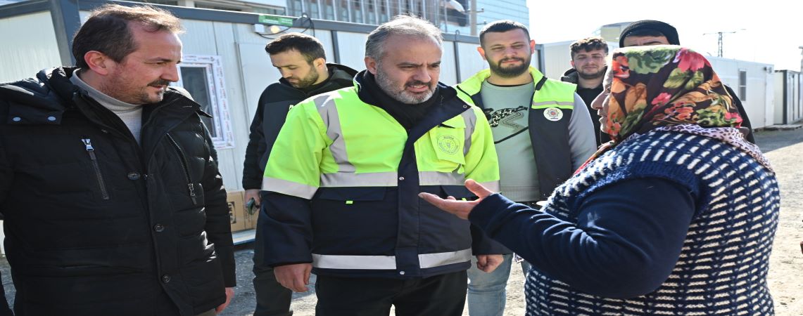 Konteyner kent Gemlik'ten, altyapı Bursa Büyükşehir'den