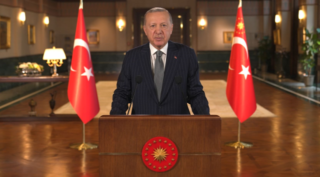 Cumhurbaşkanı Erdoğan'dan 29 Ekim mesajı: Bu asra Türk milleti mührünü vuracak
