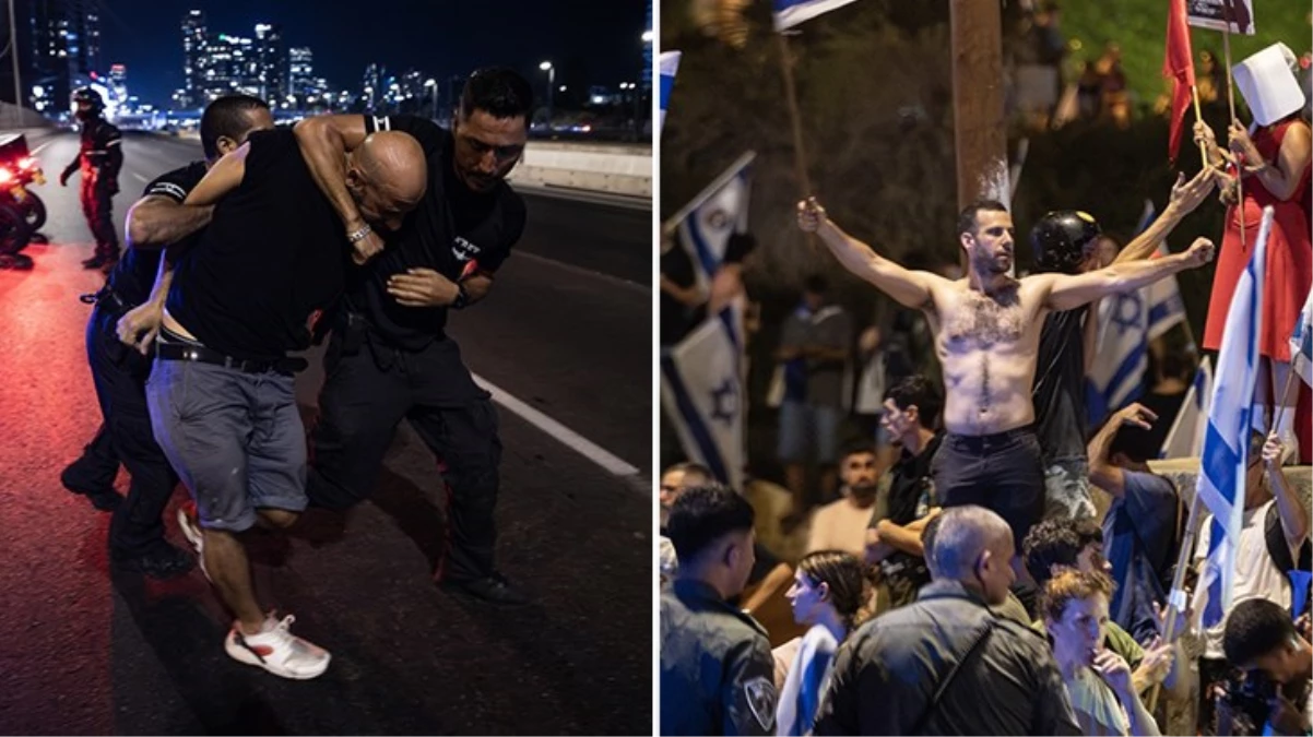İsrail'de Yargı Düzenlemesine Karşı Protestolar Devam Ediyor