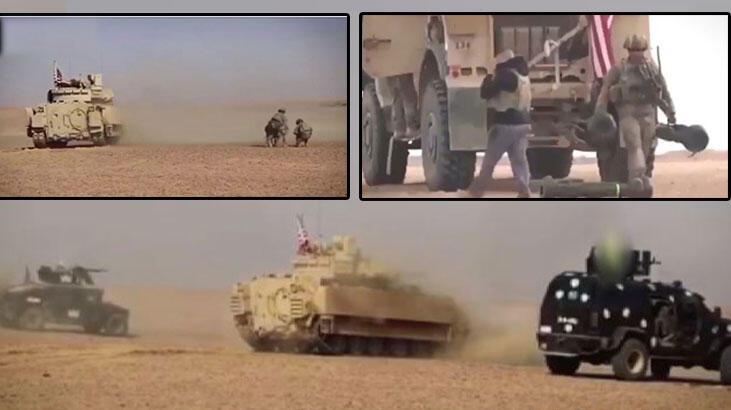 ABD bu kez PKK'lı teröristlere tatbikatla zırhlı araç eğitimi verdi