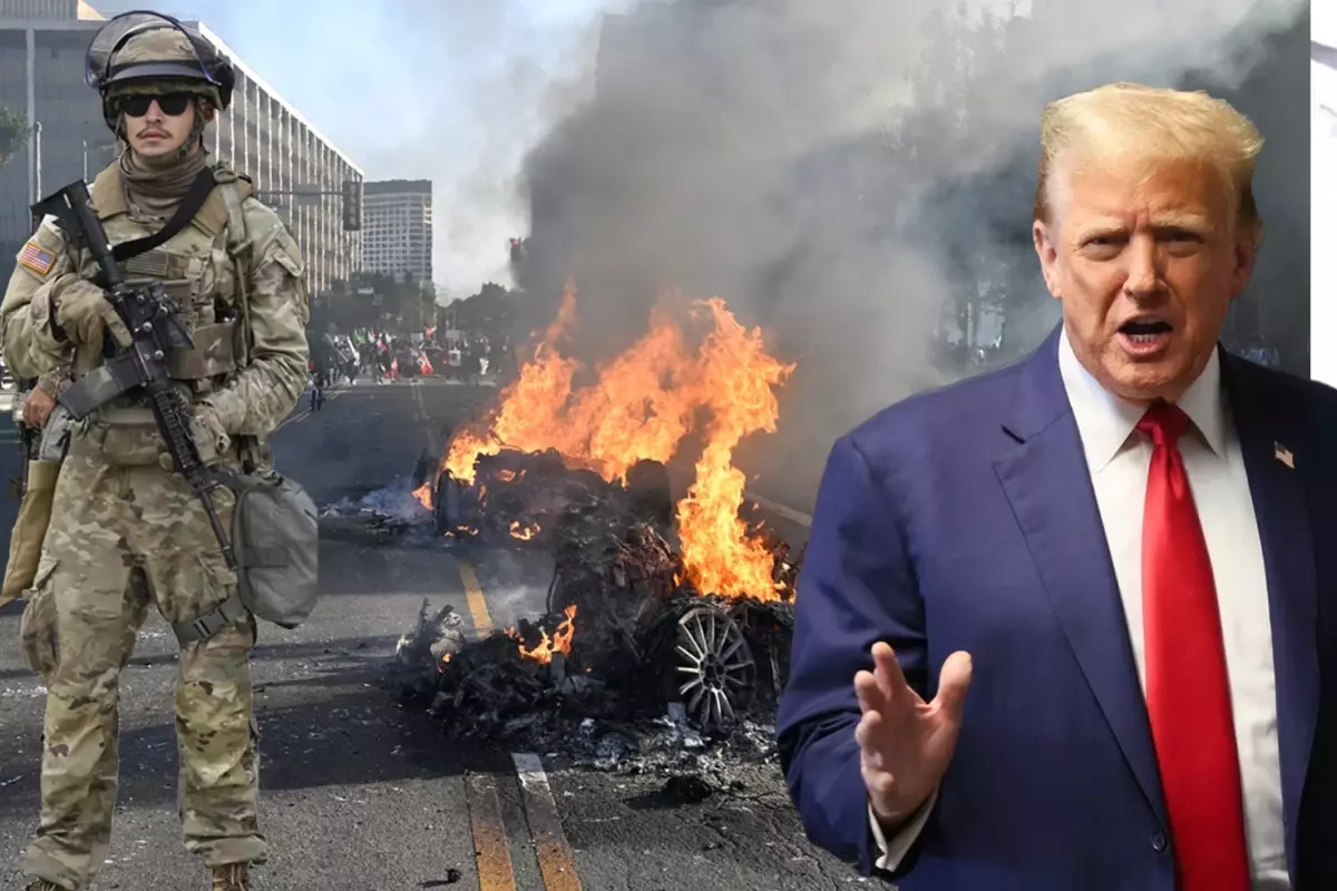 ABD'de gösteriler şiddetleniyor! Trump'tan ''şehri kurtarın'' talimatı