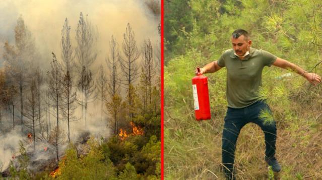 Antalya ve Muğla'da mücadele sürerken Burdur'dan da kötü haber geldi: Bu yangın tehlikeli