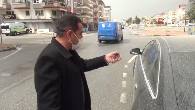Antalya'ya çamur yağdı