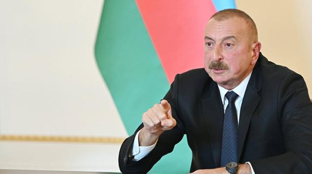Azerbaycan Cumhurbaşkanı Aliyev'den Batı'ya Rusya ile ilgili yaptırım uyarısı: Yaptırımlarla yenemezsiniz