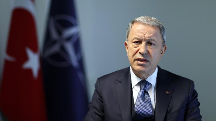 Bakan Akar'dan Yunanistan'a tepki: Gerekli tepki misliyle gösteriliyor