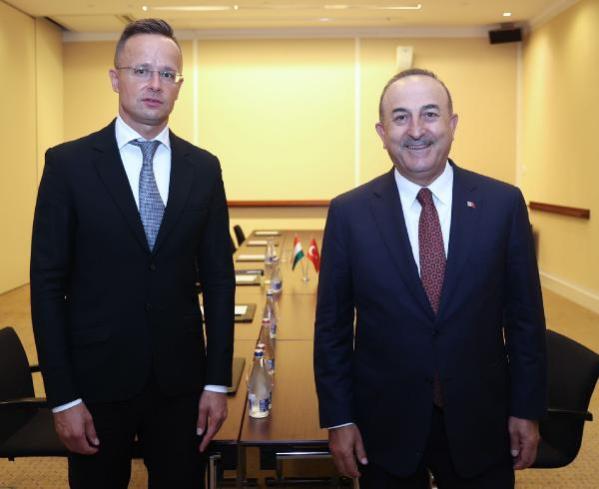 Bakan Çavuşoğlu, Macaristan Dışişleri Bakanı Szijjarto ile görüştü