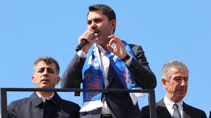 Bakan Kurum Bağcılar mitinginde konuştu: Kentsel dönüşüme savaş açtılar