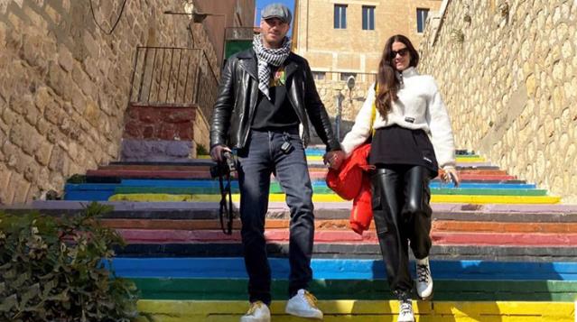 Başak Dizer ve Kıvanç Tatlıtuğ, Mardin'i gezdi