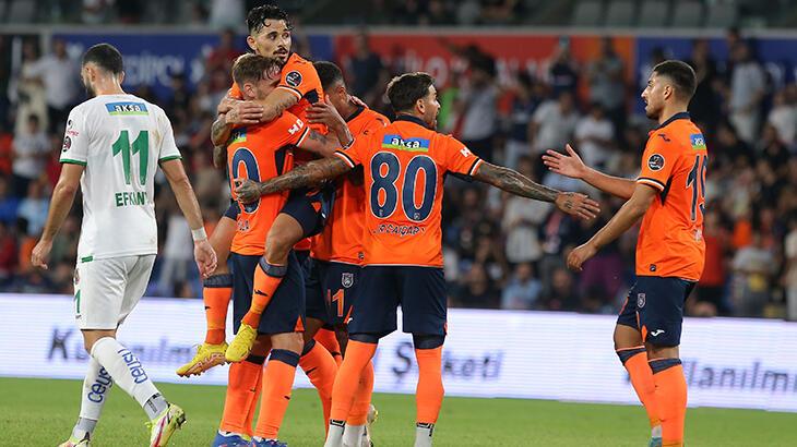 Başakşehir, Alanyaspor'u 2-0'la geçti