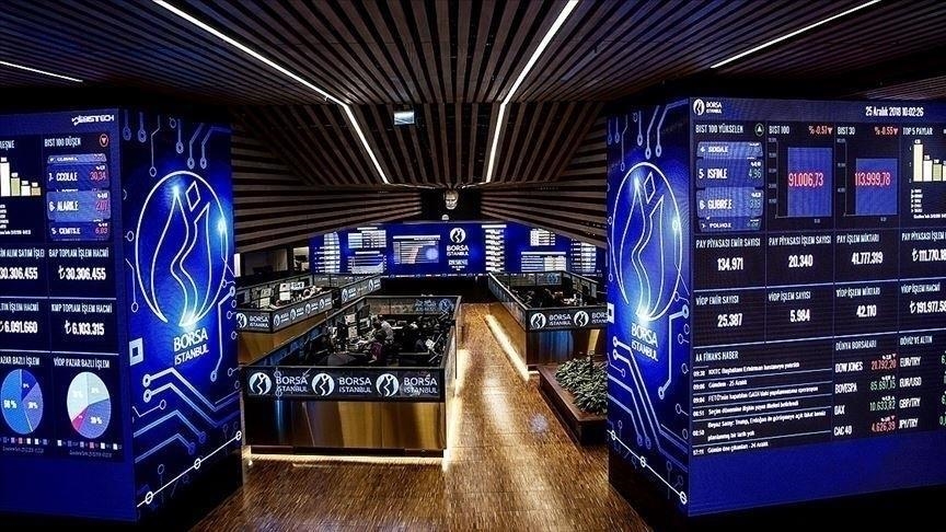 Borsa günün ilk yarısında rekor seviyeyi gördü