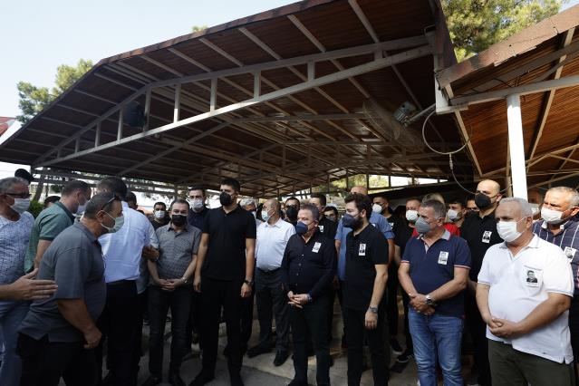Büyükşehir Belediye Başkanı Muhittin Böcek'in ağabeyi son yolculuğuna uğurlandı