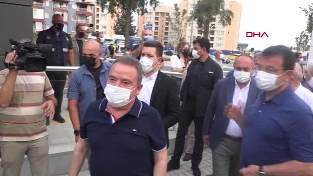 CHP'li başkanlar Antalya'da toplandı - TRAMVAY TEST SÜRÜŞÜNÜ GERÇEKLEŞTİRDİLER