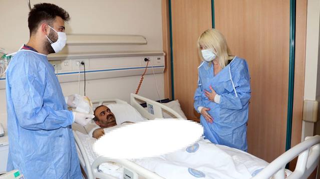 Çift kol nakli yapılan 34 yaşındaki vatandaştan sevindiren haber! Sol kolunu hareket ettirebiliyor