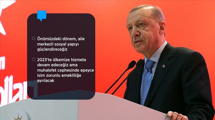 Cumhurbaşkanı Erdoğan: 2,5 milyon haneye ulaşacak 'Aile Destek Programı' ile geniş bir yelpazede desteği hedefliyoruz