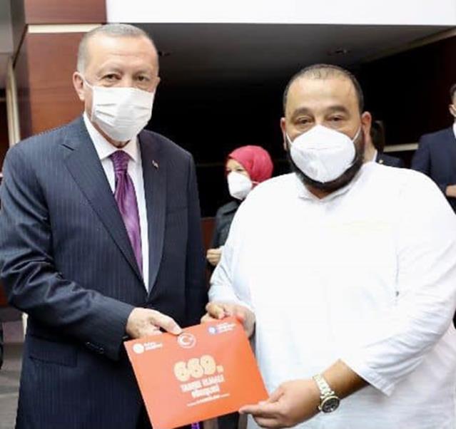 Cumhurbaşkanı Erdoğan'a güreş davetiyesi