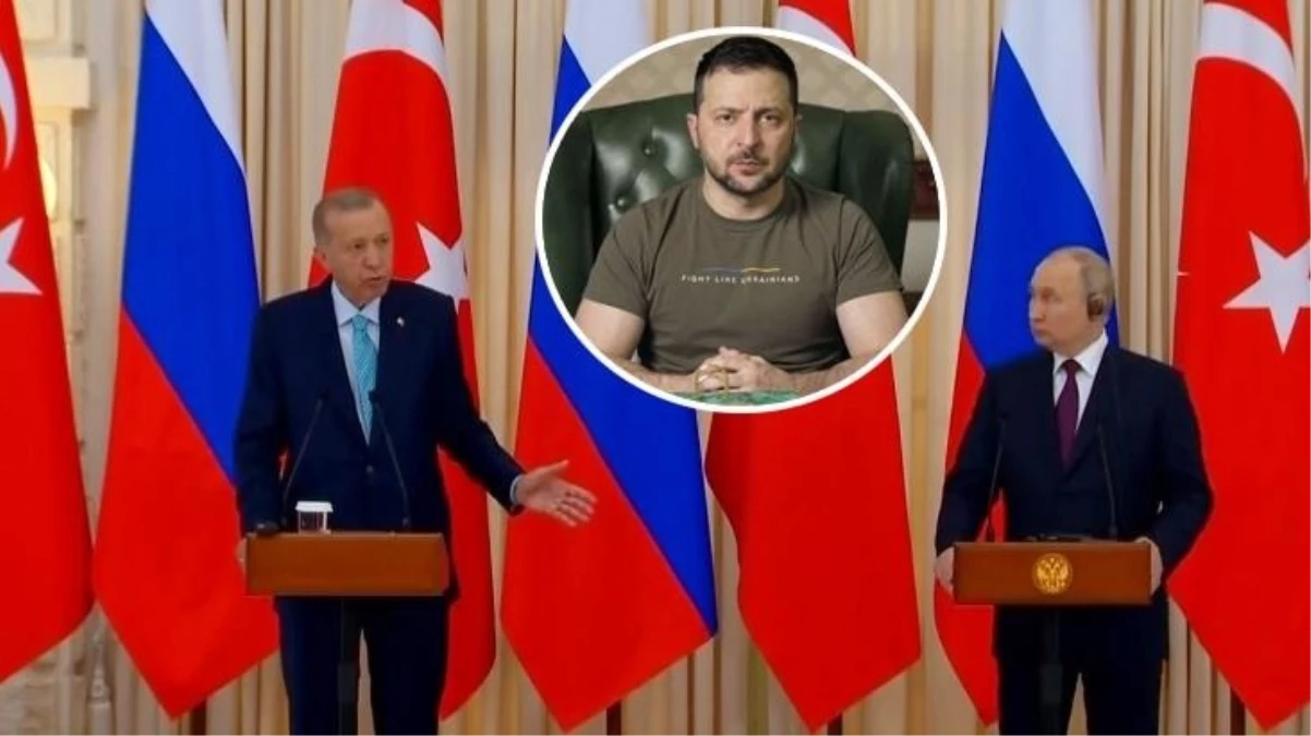 Cumhurbaşkanı Erdoğan'dan basın toplantısında Zelenski'ye mesaj
