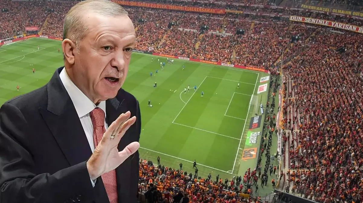 Cumhurbaşkanı Erdoğan'dan Türk futbolunda siyaset var mı? sorusuna beklenmedik yanıt