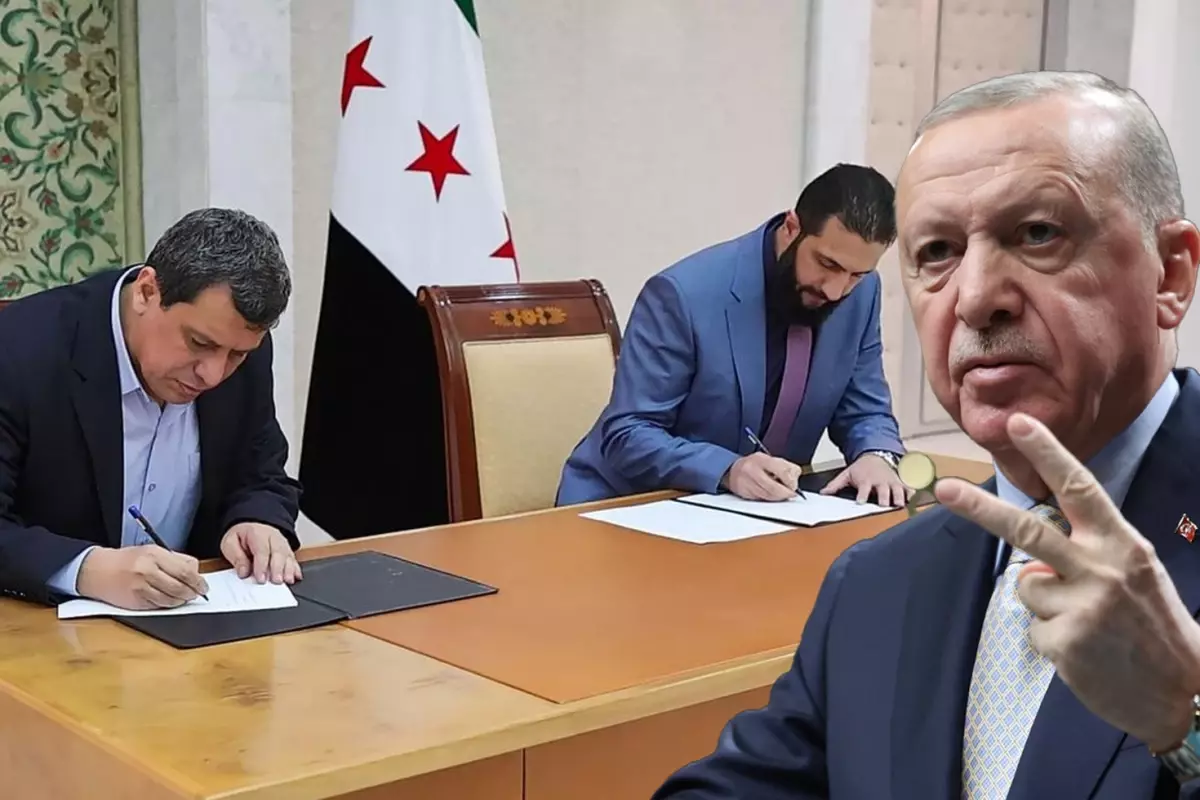 Cumhurbaşkanı Erdoğan'ın uyarısının ardından SDG, Şam yönetimi ile anlaştı