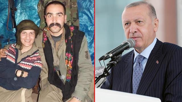 Cumhurbaşkanı Erdoğan, teröristle fotoğrafları çıkan HDP'li Güzel için talimatı verdi: Bu işi bir an önce bitirin