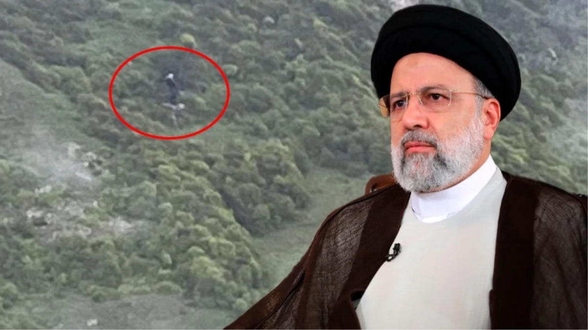 Cumhurbaşkanı Reisi'nin ölümünde suikast iddiası! Drone enkazın çevresinde birini görüntüledi