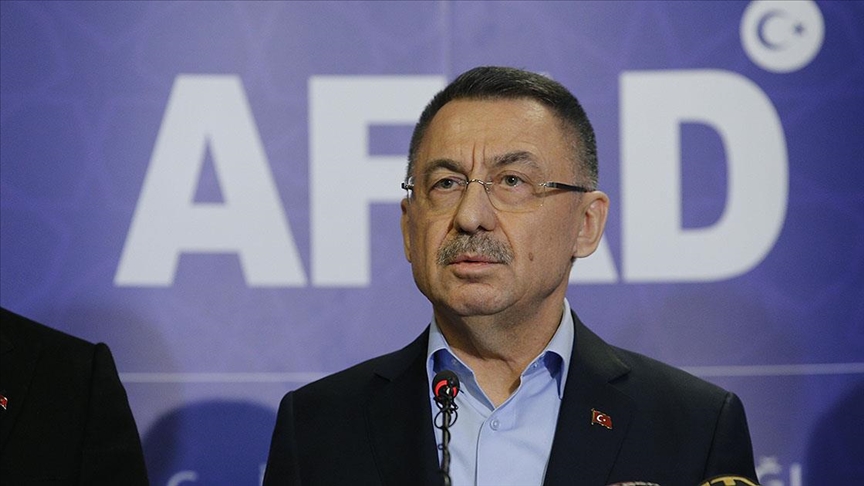 Cumhurbaşkanı Yardımcısı Oktay: Deprem bölgesinde toplam görevli sayısı 103 bin 800