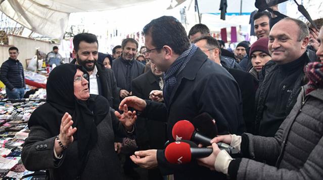 Ekrem İmamoğlu, 'Sana kete yaparım ama oy vermem' diyen Mahruze Keleş'i ikinci kez ziyaret etti