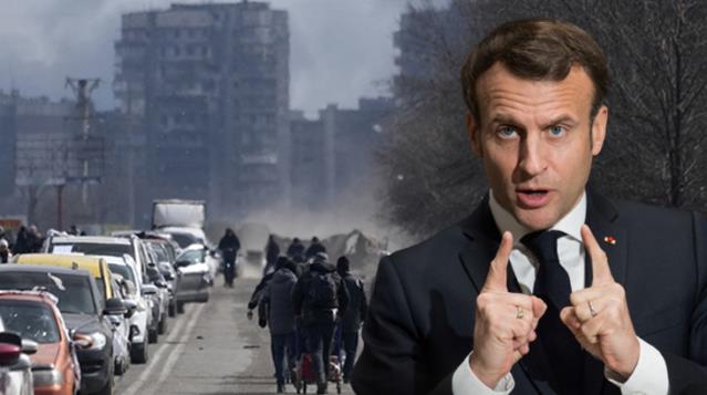 Emmanuel Macron: Mariupol kentini terk etmek isteyenler için Türkiye ve Yunanistan ile insani operasyon düzenleyeceğiz