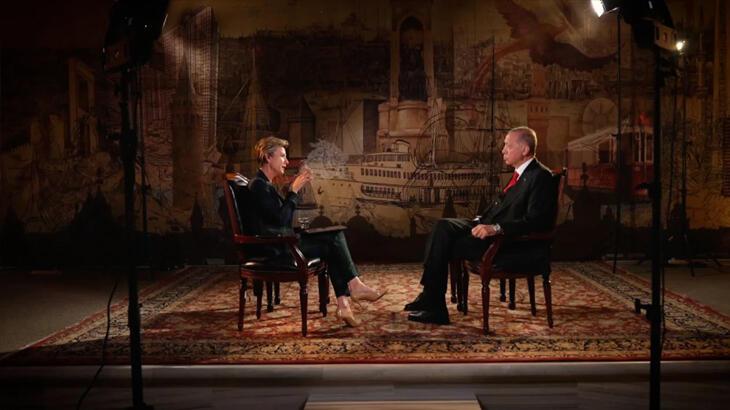 Erdoğan CNN International'a konuştu: Milletimizden eminiz!