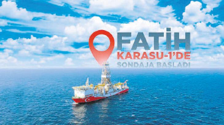 Fatih Karadeniz'de 3. sondaja başladı