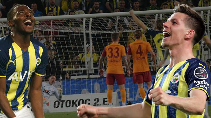 Fenerbahçe dev derbide Galatasaray'ı mağlup etti! İkinci sıraya yükseldi