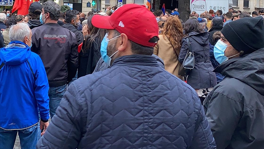 Fransa'da terör örgütü PKK yandaşlarının 