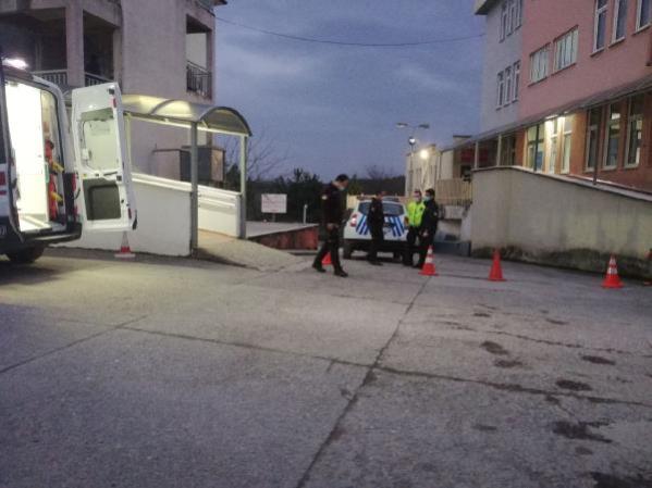 Hırsızlık şüphelisi, götürüldüğü hastanenin 3'üncü katından atlayıp beton zemine çakıldı