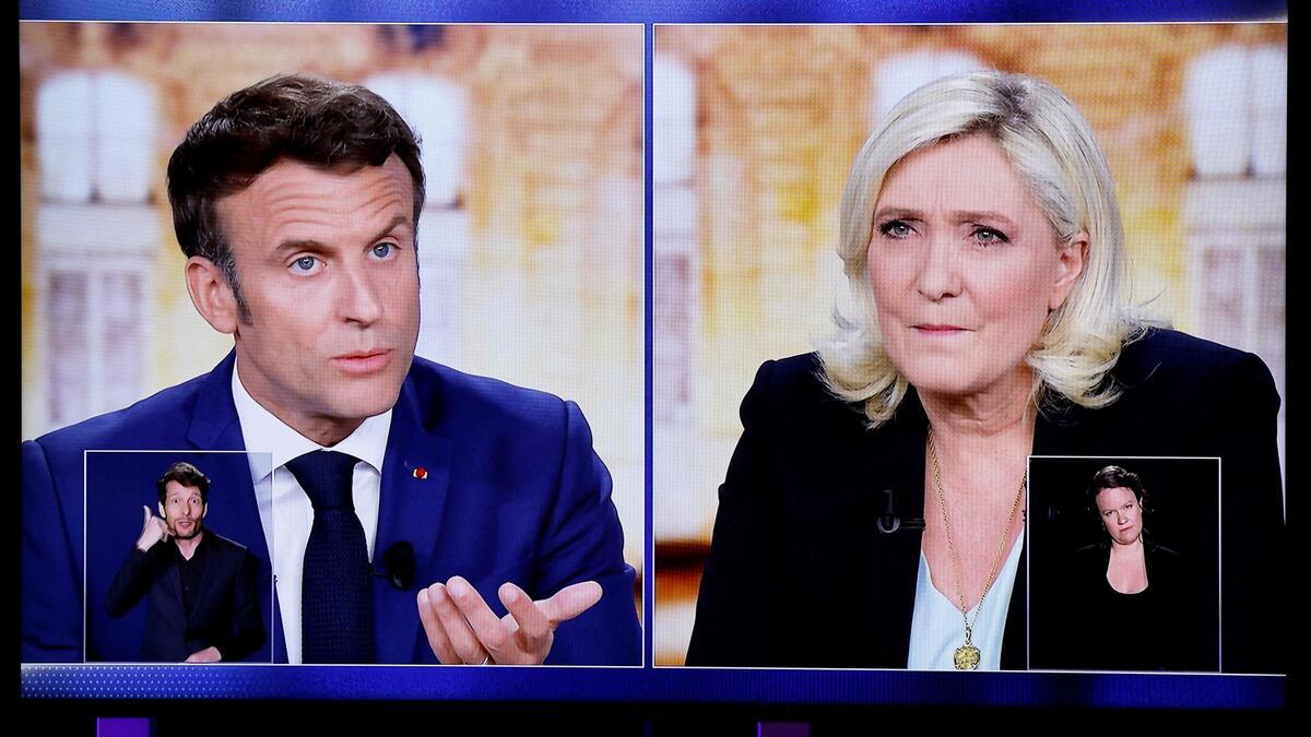 İkinci tur öncesi karşı karşıya geldiler! Macron'dan Le Pen'e: İç savaş çıkaracaksınız