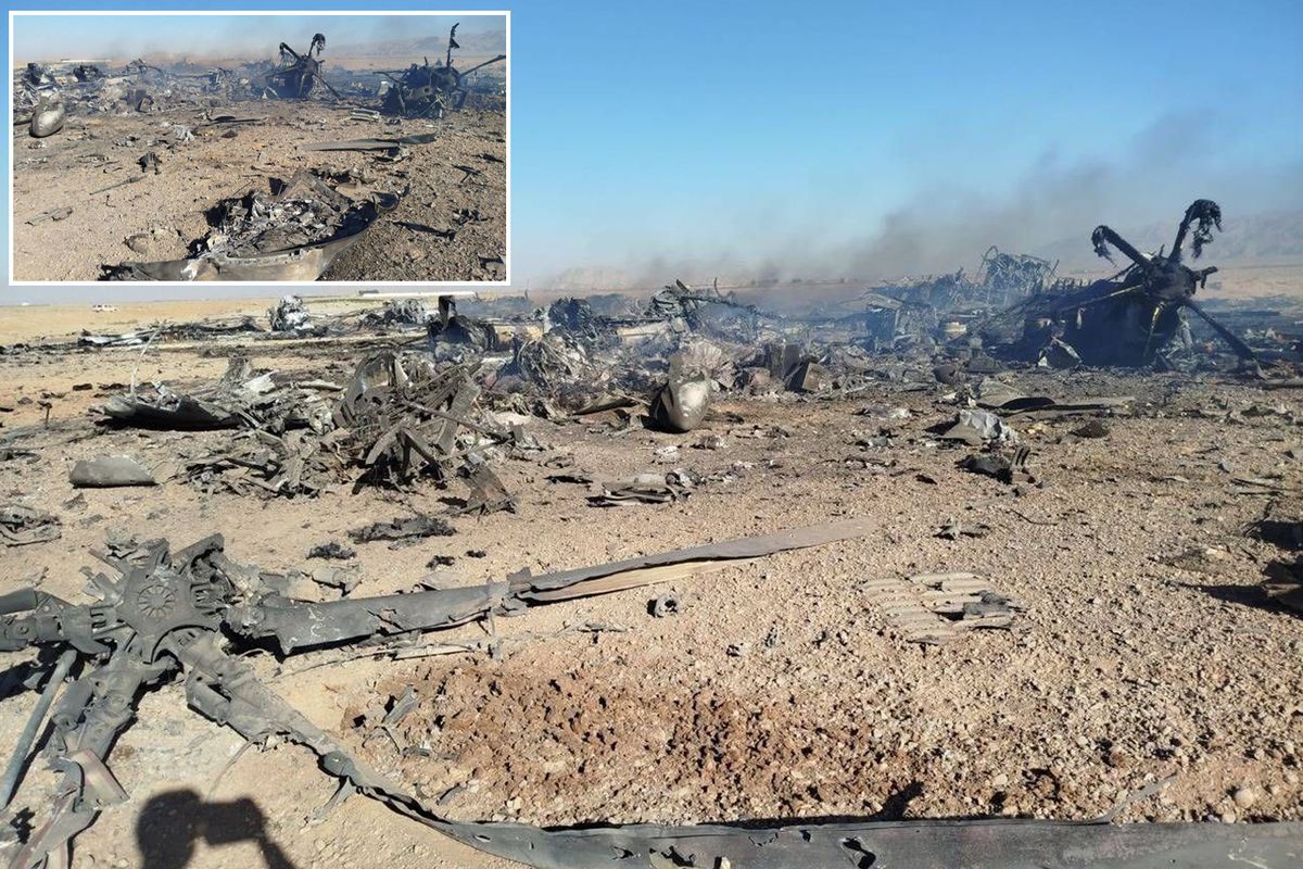 İran: Pilotu kurtarmaya gelen 2 Black Hawk helikopteri ve bir C-130 uçağını imha ettik