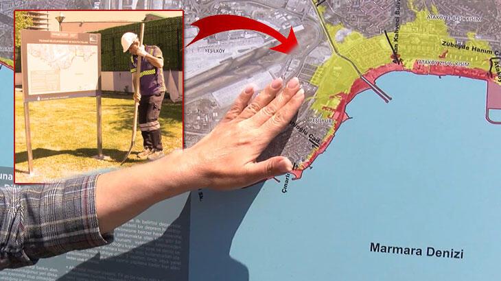 İstanbul'a levhaların ardından tsunami bilgilendirme panoları