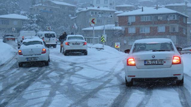 İstanbul'da karın ardından yollar buz pistine dönecek