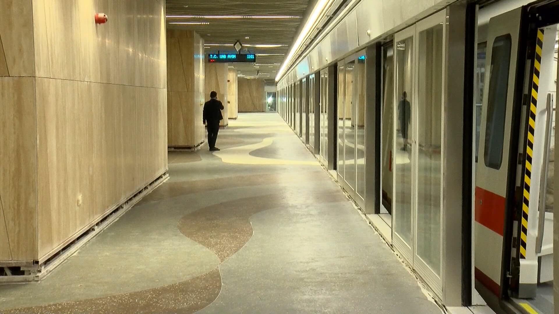 İstanbul Havalimanı metrosu 4 ay içinde hizmete girecek
