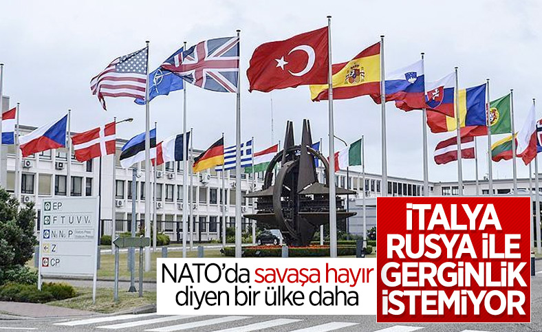 İtalya'dan NATO'ya: Rusya ile gerginliğin artmasını istemiyoruz