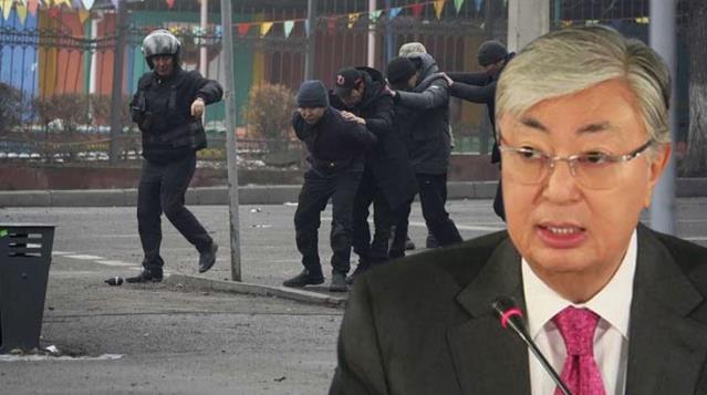 Kazakistan'da kaosu zirveye taşıyacak sözler! Cumhurbaşkanı'ndan eylemcilere: Onları öldürmeliyiz