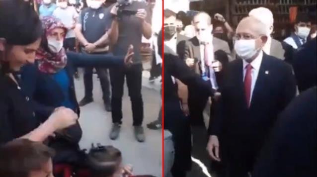Kılıçdaroğlu'na, Çorum gezisinde tepki gösteren kadın konuştu: Demirtaş ile el sıkıştığı an gözümün önüne geldi