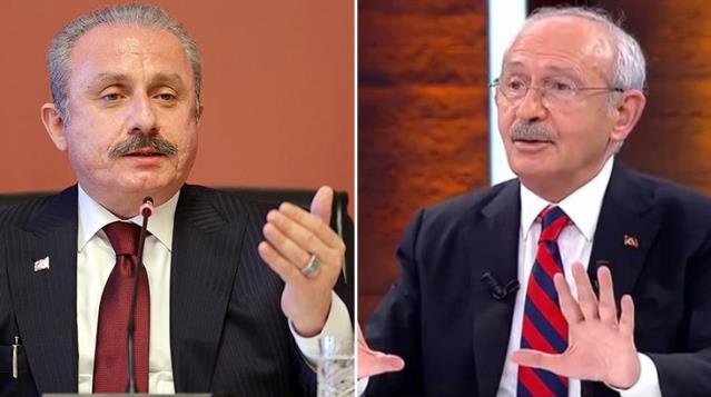 Kılıçdaroğlu'nun desteğini beklediği Mustafa Şentop, canlı yayına bağlanıp tepki gösterdi