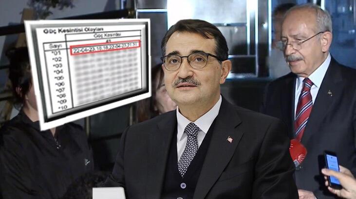 Kılıçdaroğlu'nun elektrik iddiasına Bakan Dönmez'den belgeli yanıt: İspat istemiştiniz, işte ispatı!