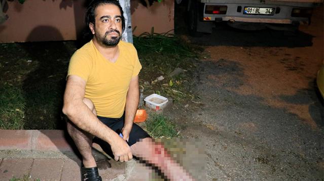 Konuşmak için yanına çağırdığı taksi şoförünü, kanlar içerisinde bıraktı